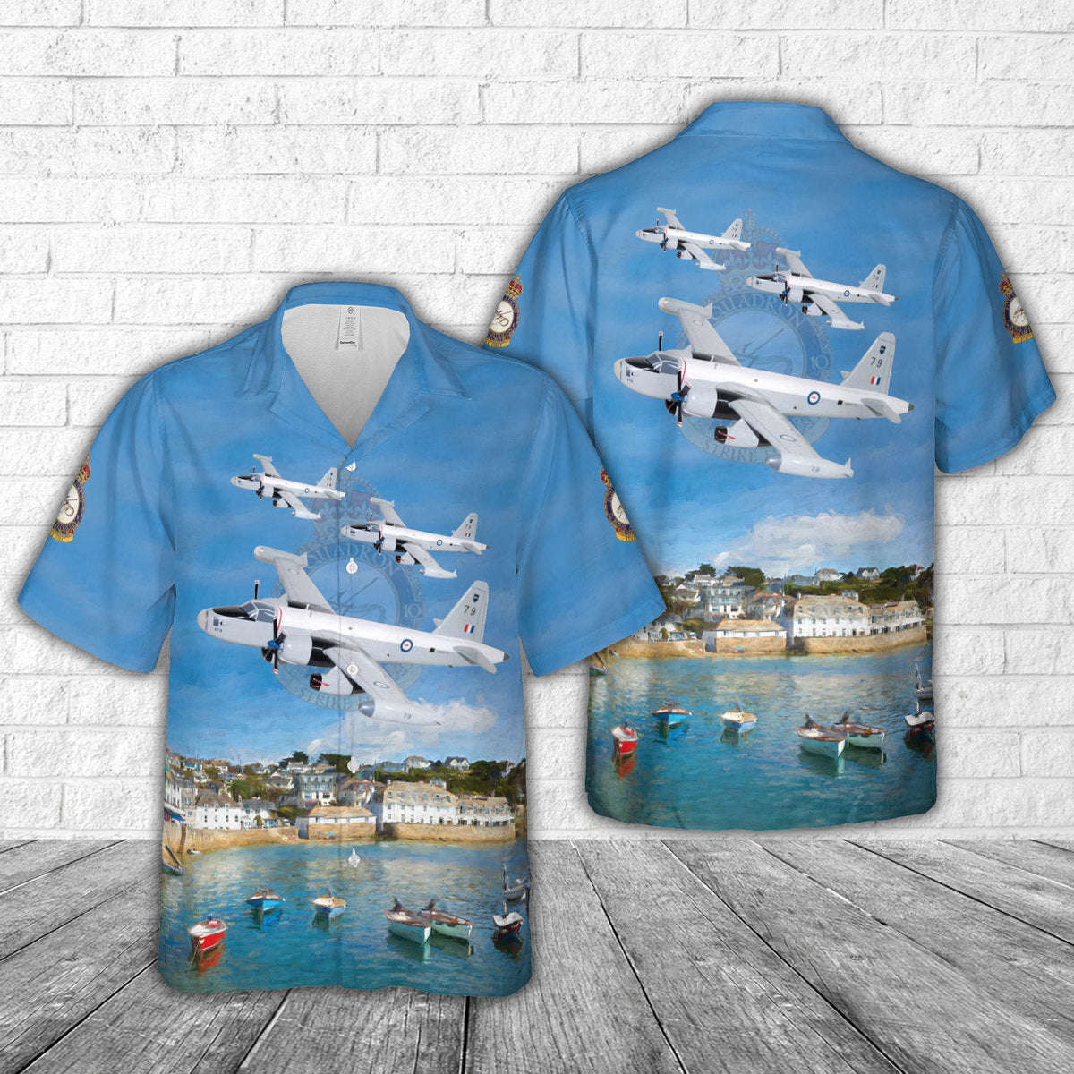 Royal Australian Air Force No. 10 P2V7 Neptune Hawaiian Shirt Gift for Men Dad Father Gift for Men Dad Father