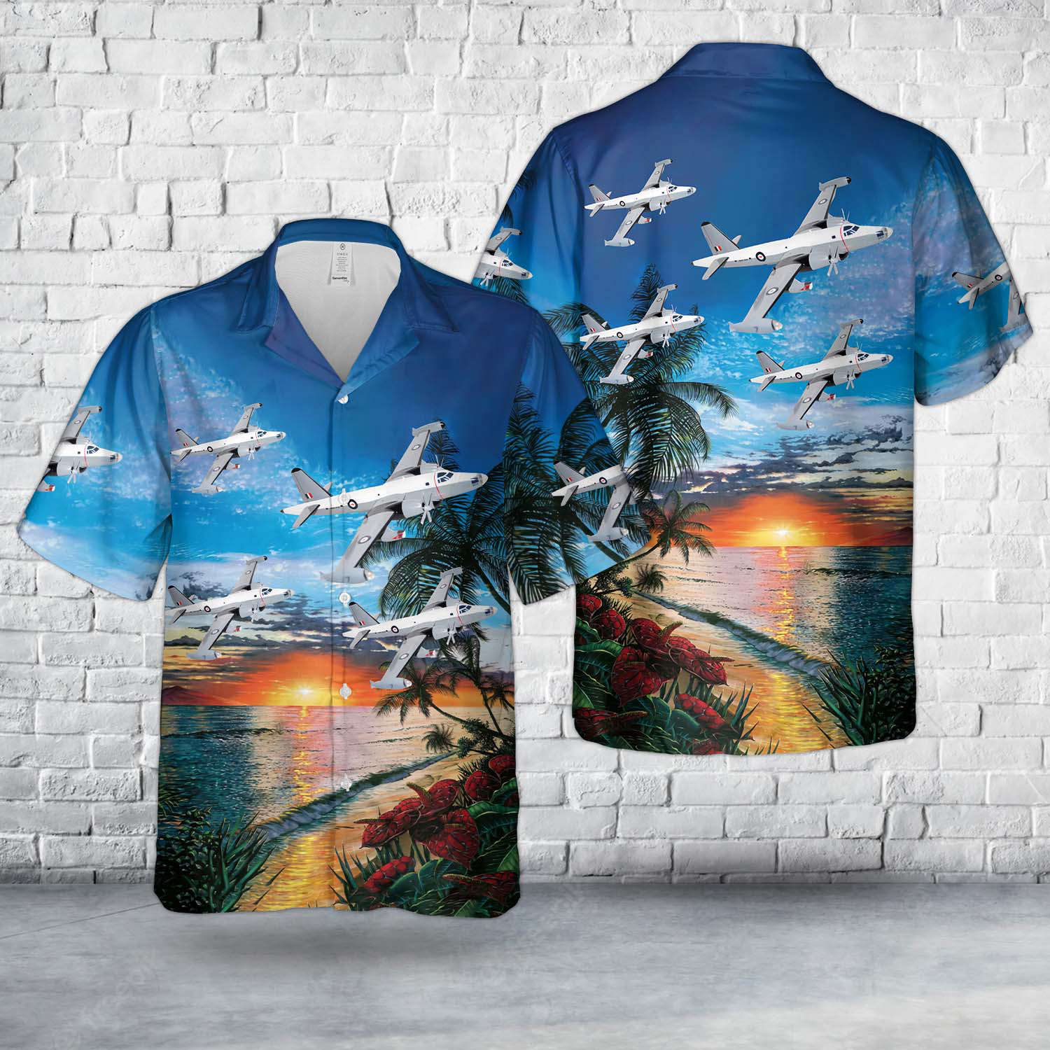 Royal Australian Air Force No. 11 Squadron P-2V5 Hawaiian Shirt Gift for Men Dad Father Gift for Men Dad Father