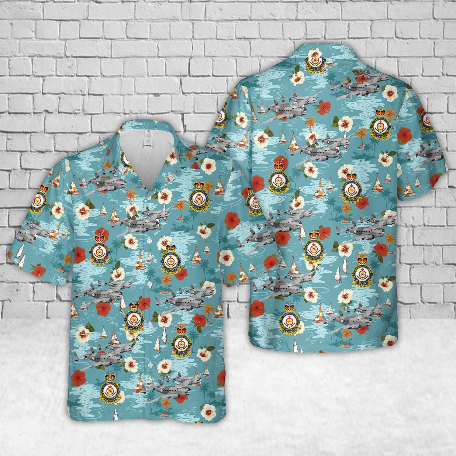 Royal Australian Air Force No 13 Squadron Lockheed Hudson Hawaiian Shirt Gift for Men Dad Father Gift for Men Dad Father
