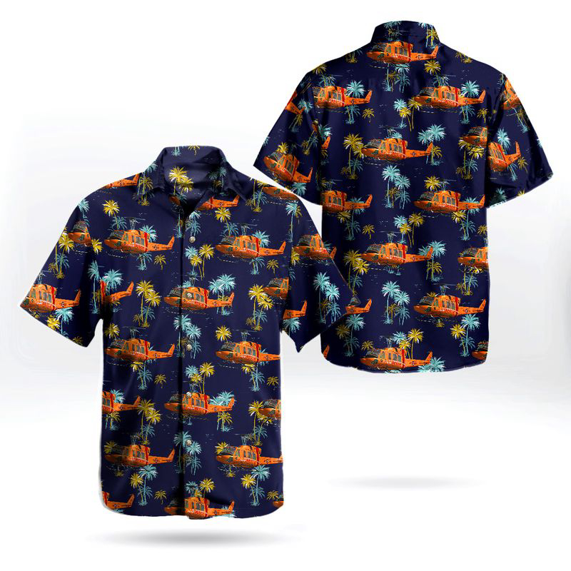 Royal Canadian Air Force Bell 212 Hawaiian Shirt Gift for Men Dad Father Gift for Men Dad Father