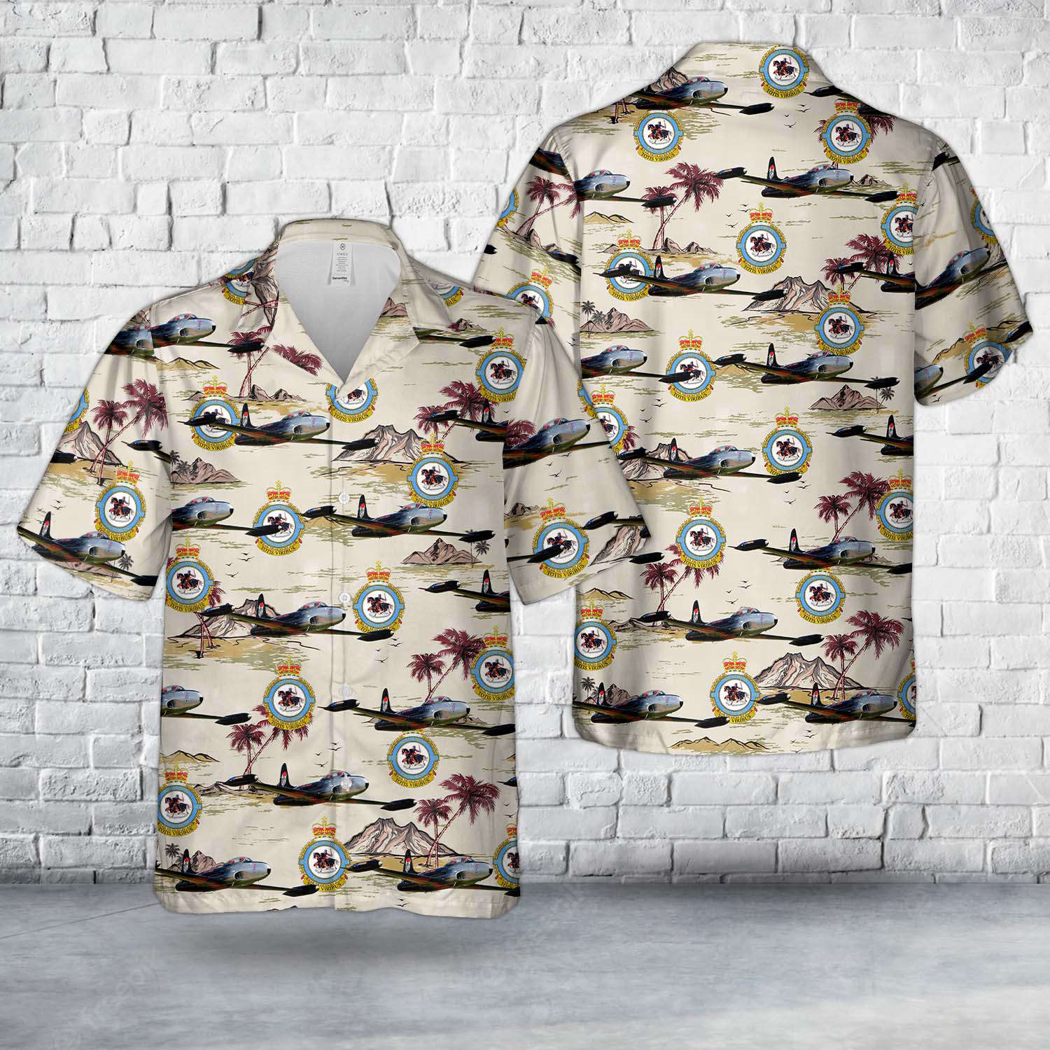Royal Canadian Air Force Canadair CT-133 Silver Star N133CN No 414 Squadron RCAF 133052 Black Knights Hawaiian Shirt Gift for Men Dad Father Gift for Men Dad Father