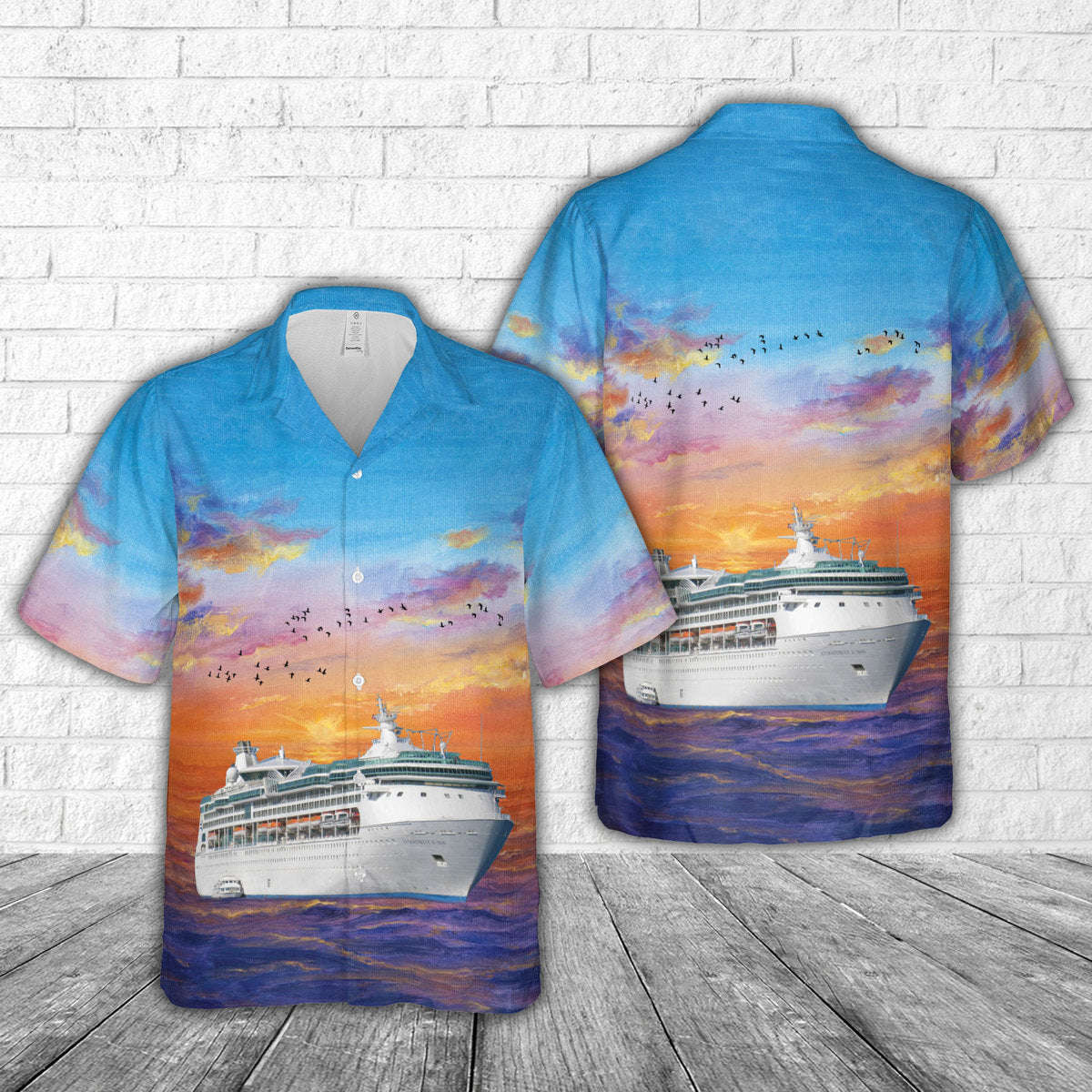 Royal Caribbean International Enchantment of the Seas Hawaiian Shirt Gift for Men Dad Father Gift for Men Dad Father