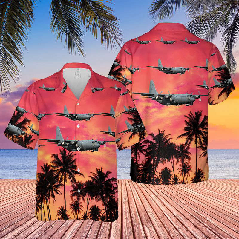 Royal New Zealand Air Force No. 40 Squadron RNZAF Lockheed C-130H Hercules Hawaiian Shirt Gift for Men Dad Father Gift for Men Dad Father