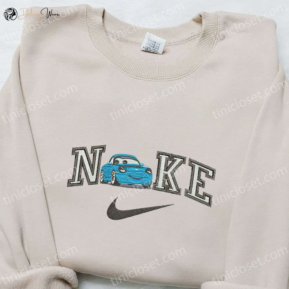 Sally Carera x Nike Cartoon Embroidered Hoodie – Disney Characters Sweatshirt