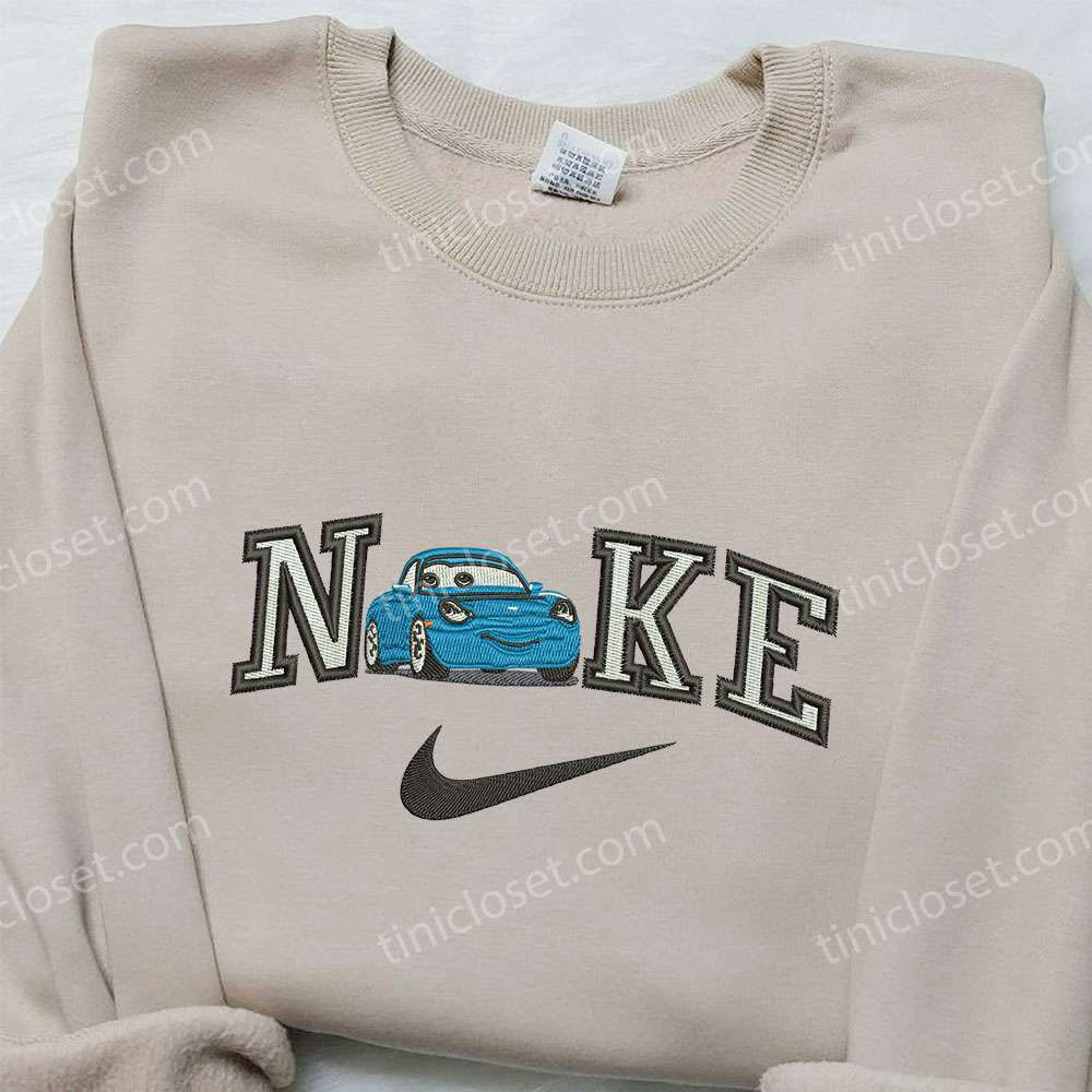 Sally Carrera x Nike Embroidered Sweatshirt – Cars Inspired Shirt