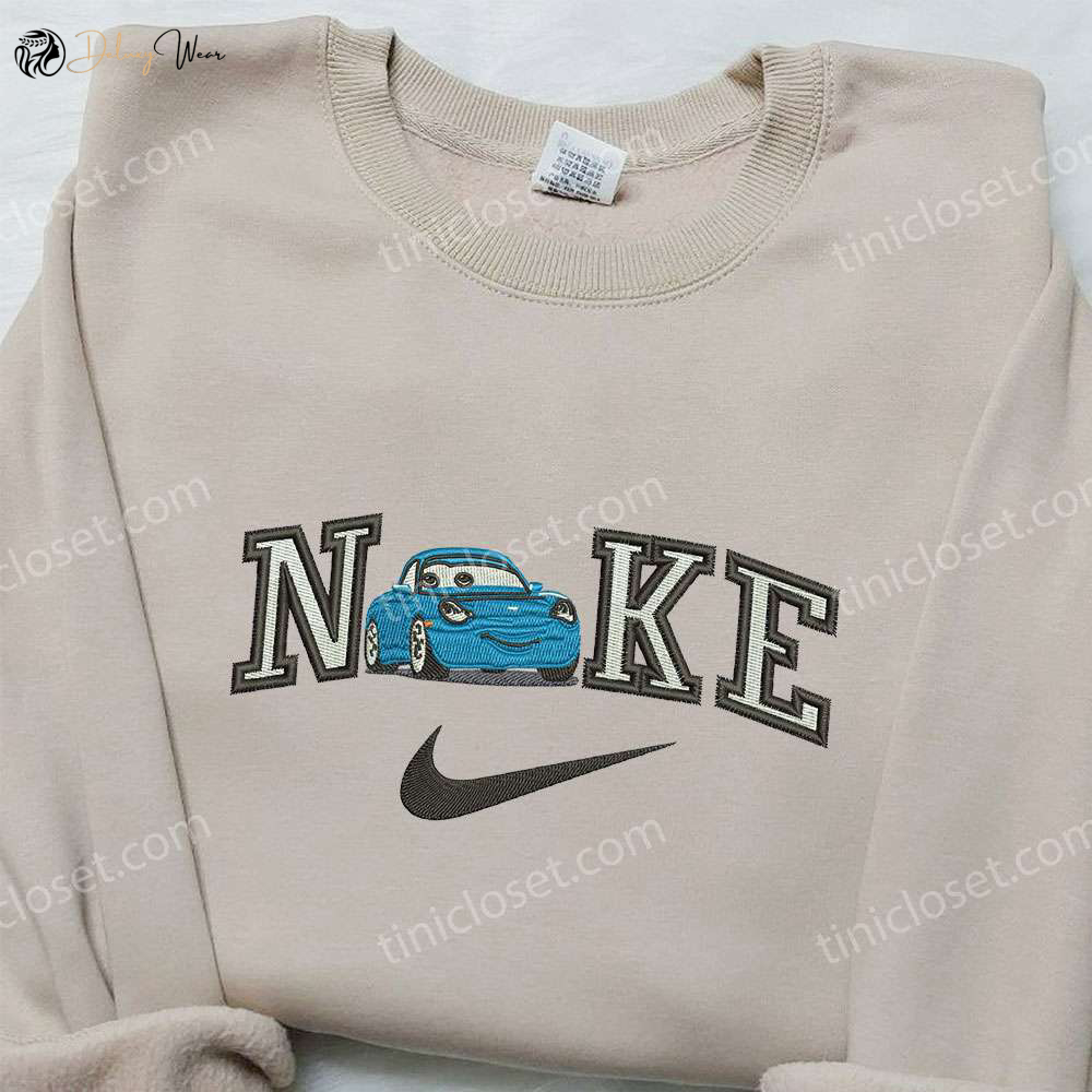 Sally Carrera x Nike Embroidered Sweatshirt – Cars Inspired Shirt