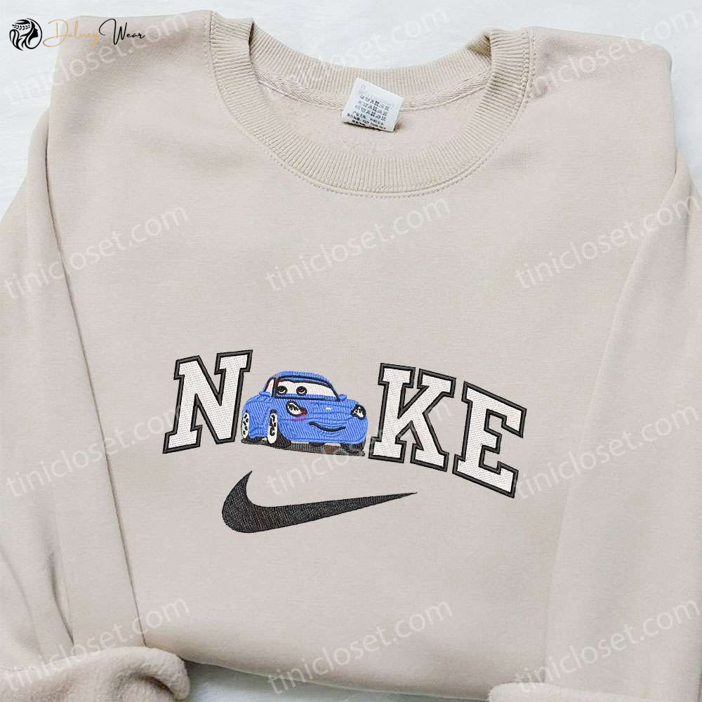 Sally x Nike Cartoon Embroidered Sweatshirt & Disney Characters T-shirt: Best Family Gift Ideas