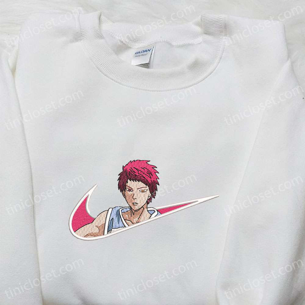 Seijuro Akashi x Nike Anime Embroidered Shirt Kuroko no Basuke Sweatshirt & Custom Hoodie
