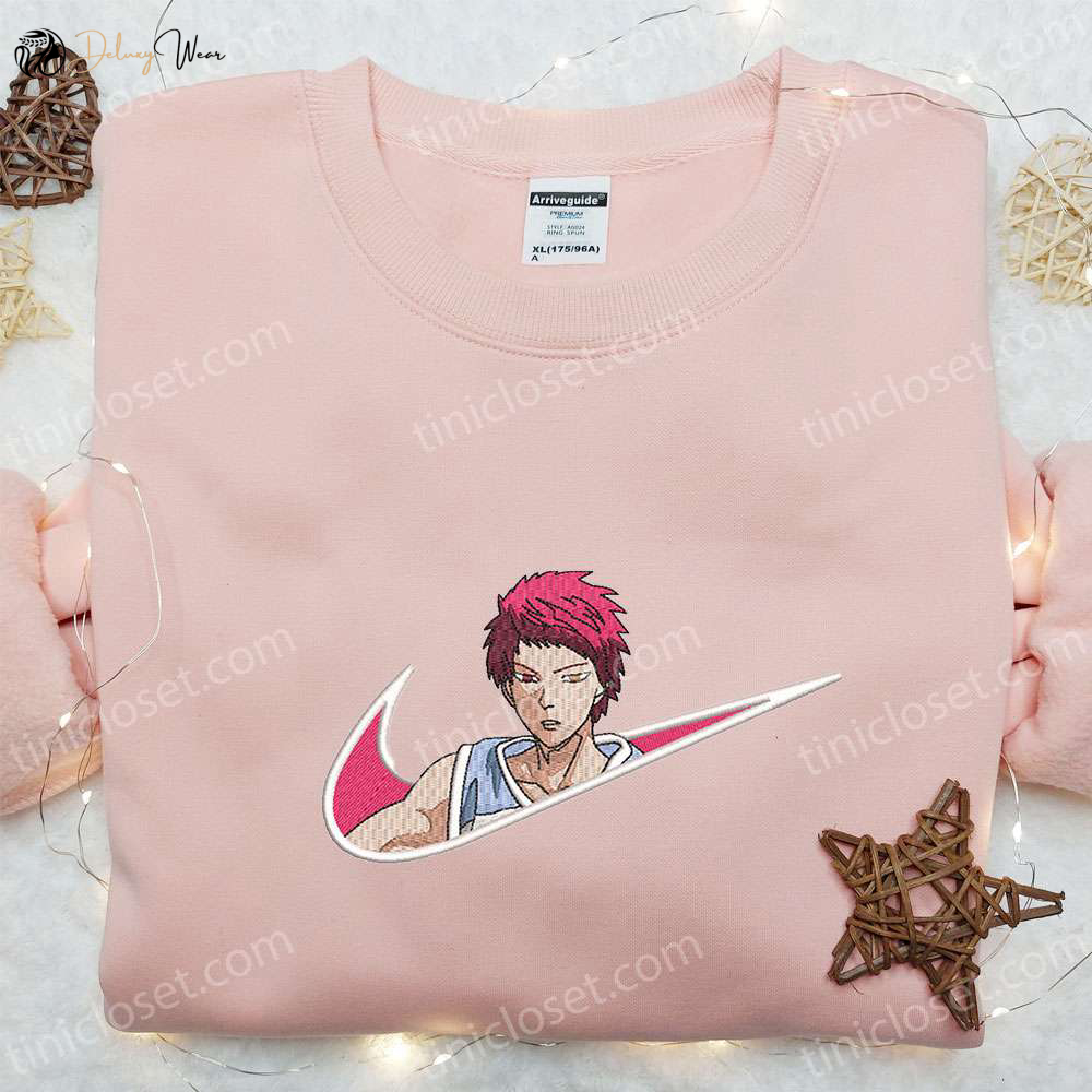 Seijuro Akashi x Nike Anime Embroidered Shirt Kuroko no Basuke Sweatshirt & Custom Hoodie