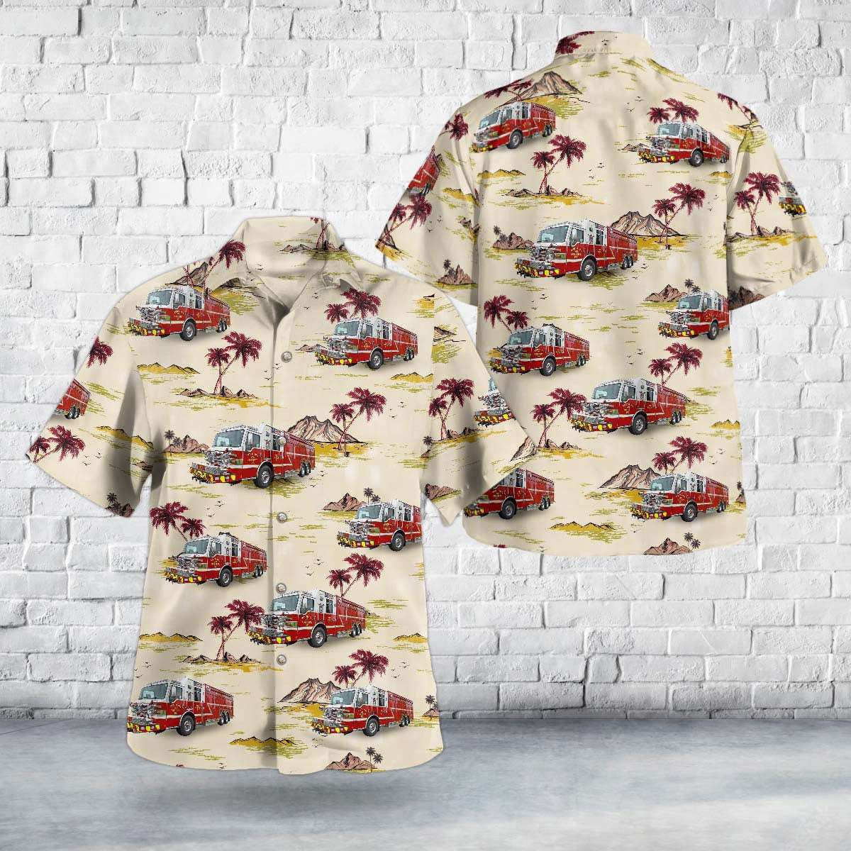 South Hill, Virginia, South Hill Volunteer Fire Department Hawaiian Shirt Gift for Men Dad Father Gift for Men Dad Father