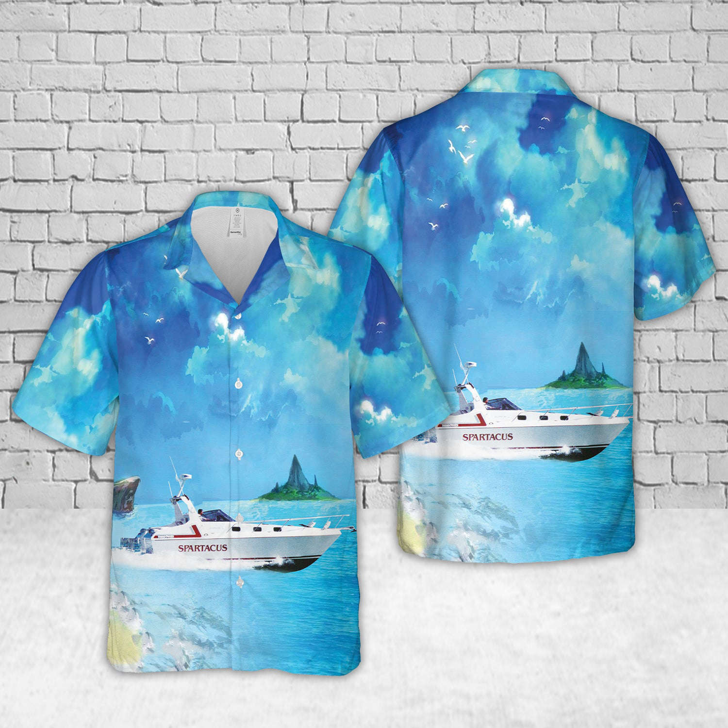 Spartacus 10 metre Pelin Eclipse Hawaiian Shirt Gift for Men Dad Father Gift for Men Dad Father