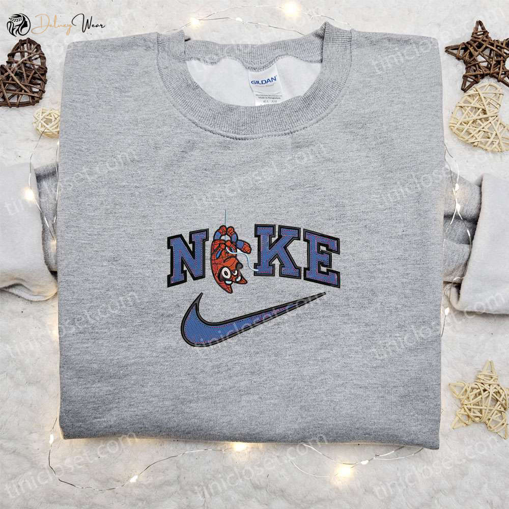 Spider-Man Bluey x Nike Movie Hoodie & Marvel Comics Shirt: Best Family Gift Ideas