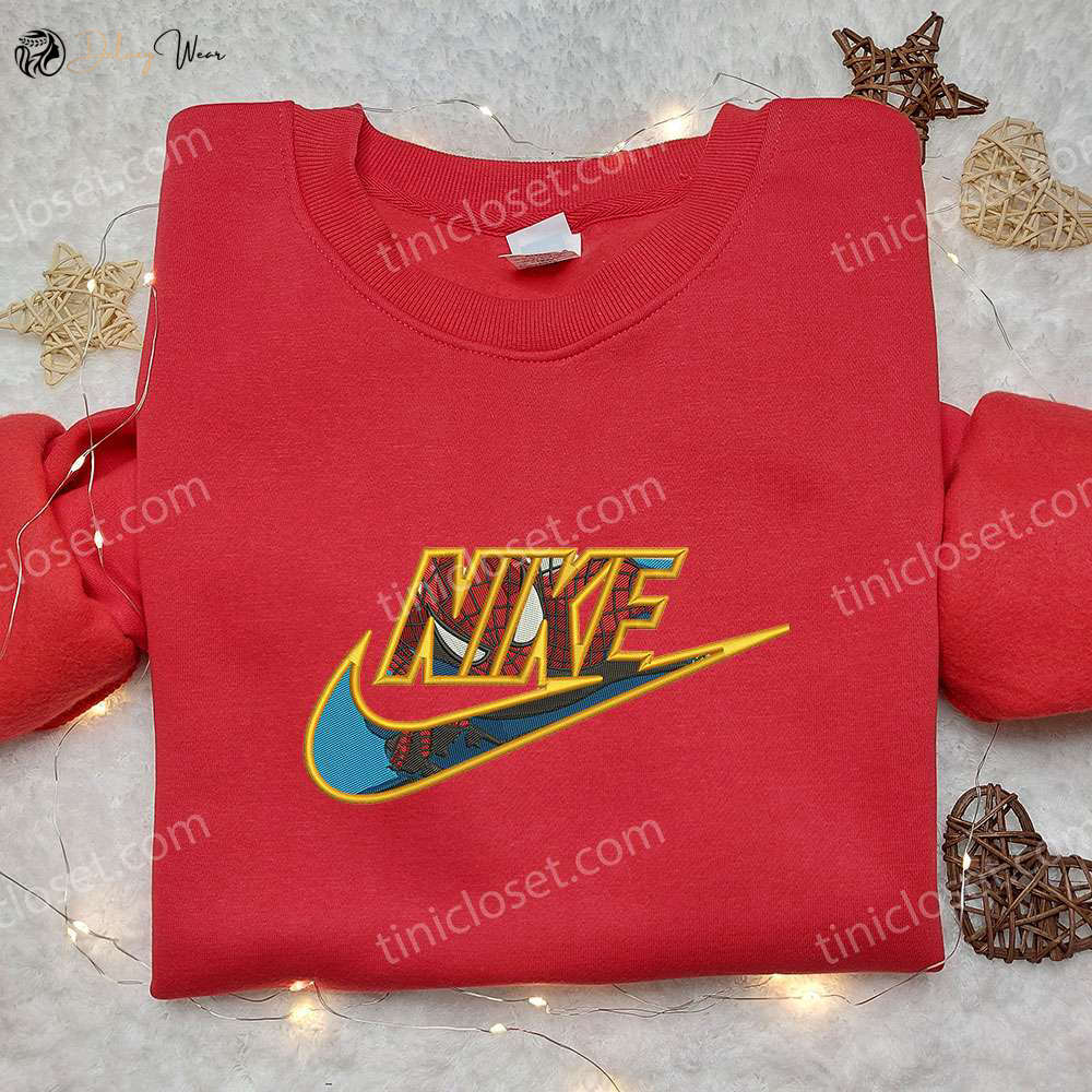 Spider-Man x Nike Embroidered Sweatshirt: Best Family Gift Nike Inspired Shirt