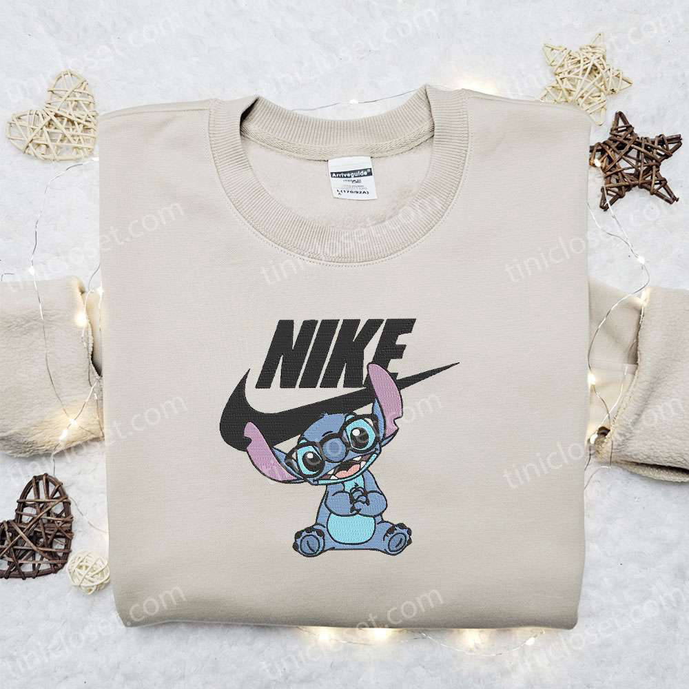 Disney x Nike Cartoon Embroidered Hoodie & Shirt: Best Family Gift Ideas