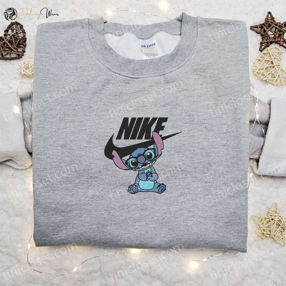 Disney x Nike Cartoon Embroidered Hoodie & Shirt: Best Family Gift Ideas