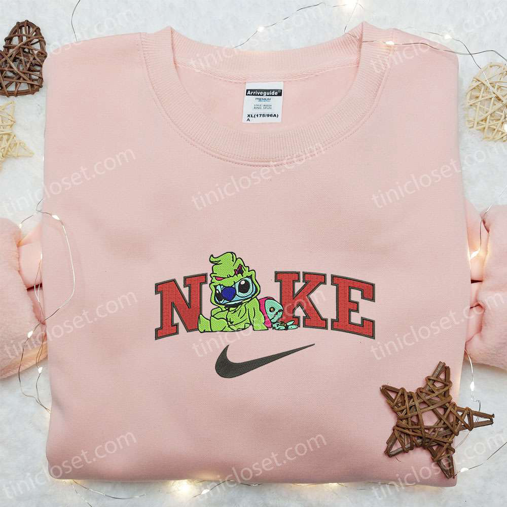 Disney Characters Embroidered Shirt & Sweatshirt: Oogie Boogie Sally x Nike Halloween Collection