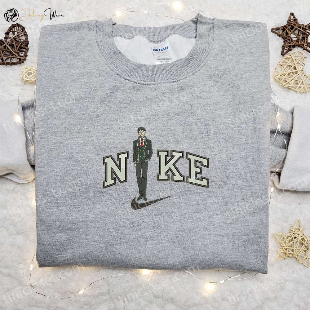 Sueharu Maru x Nike Anime Embroidered Sweatshirt: Nike-Inspired Hoodie Perfect Birthday Gift