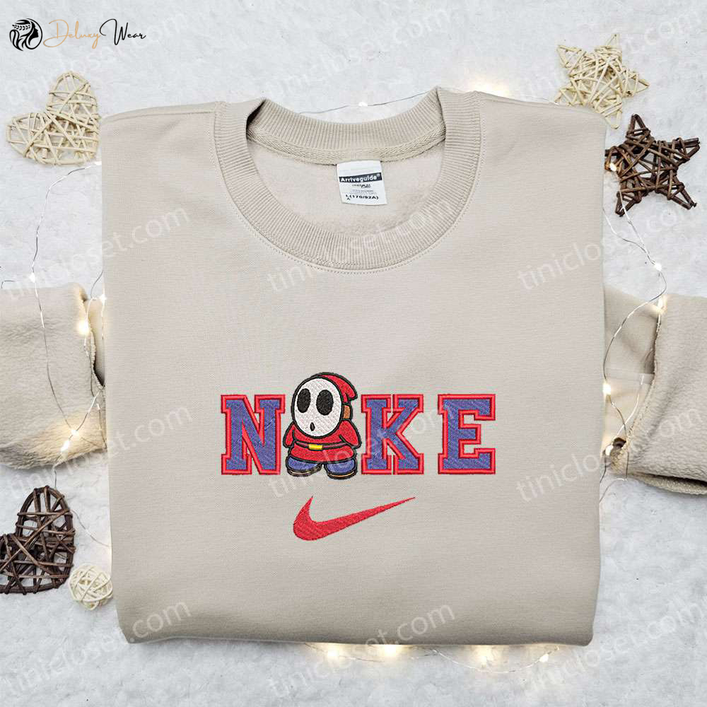 Super Mario Michael Myers x Nike Embroidered Hoodie & Shirt: Best Halloween Gift Ideas
