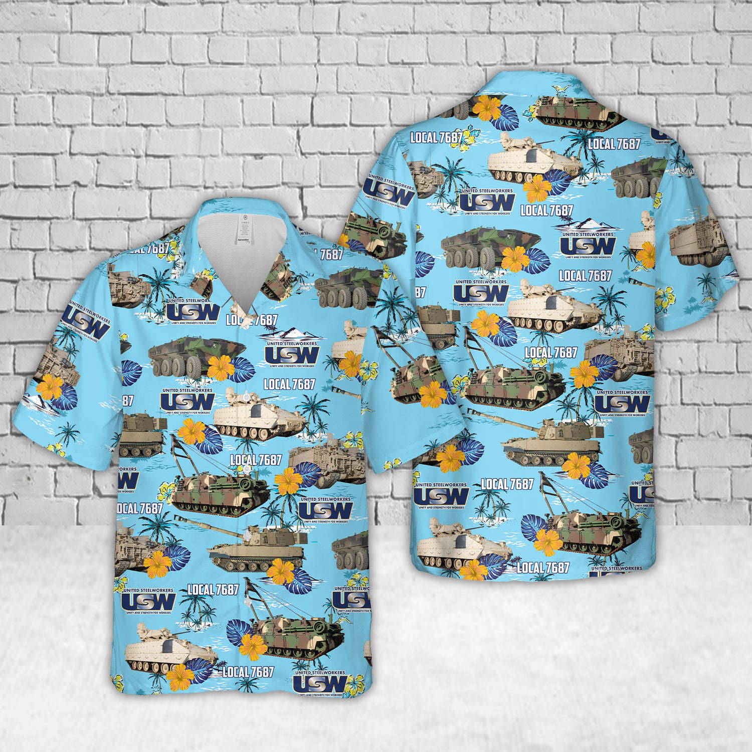 Tank Hawaiian Shirt Gift for Men Dad Father Gift for Men Dad Father