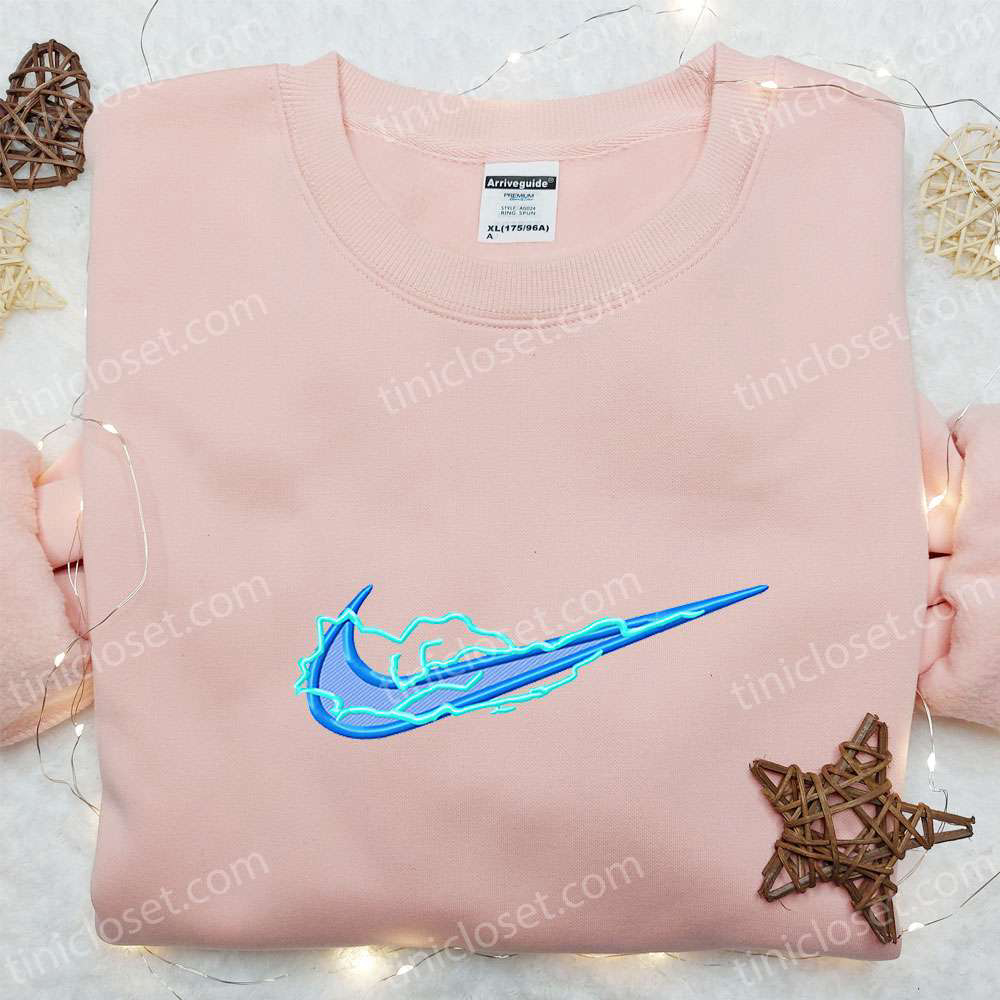 Custom Thunder x Swoosh Embroidered Hoodie: Best Family Gift Ideas