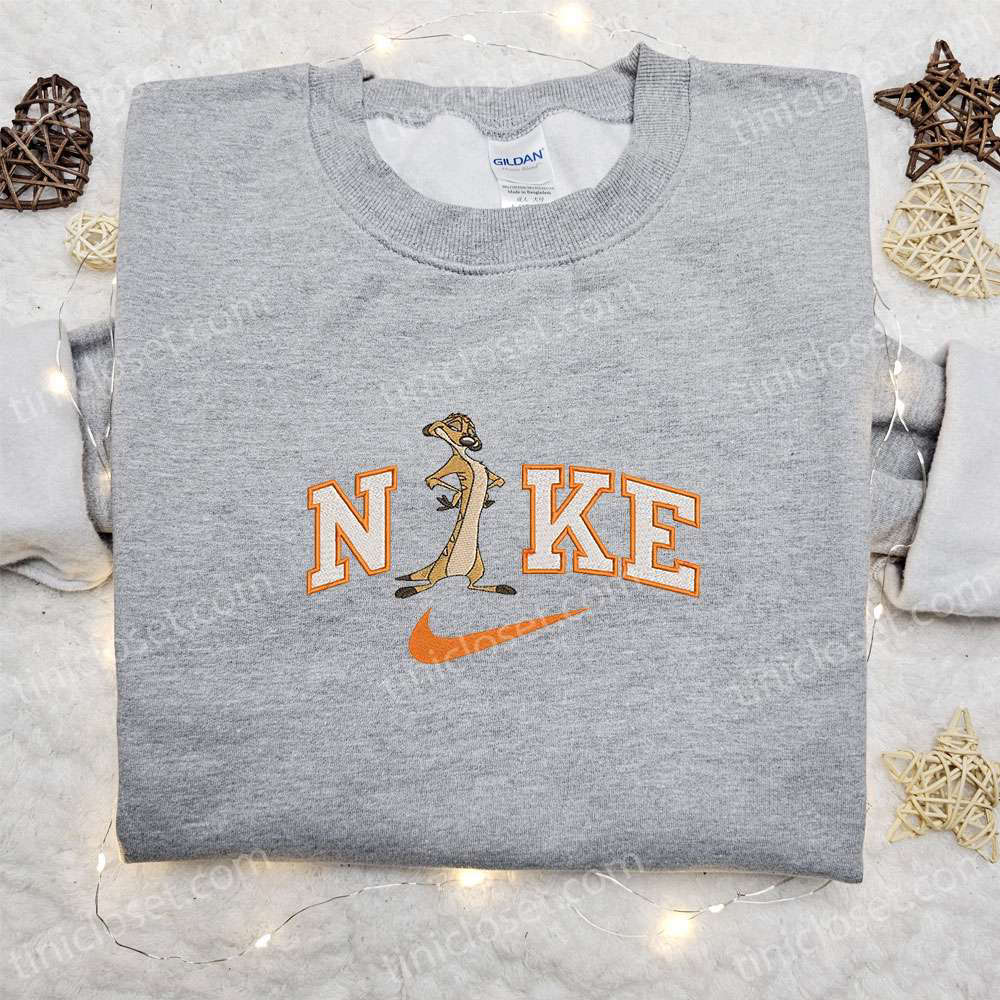 Timon x Nike Cartoon Sweatshirt & Disney Characters T-shirt: Best Family Gift Ideas