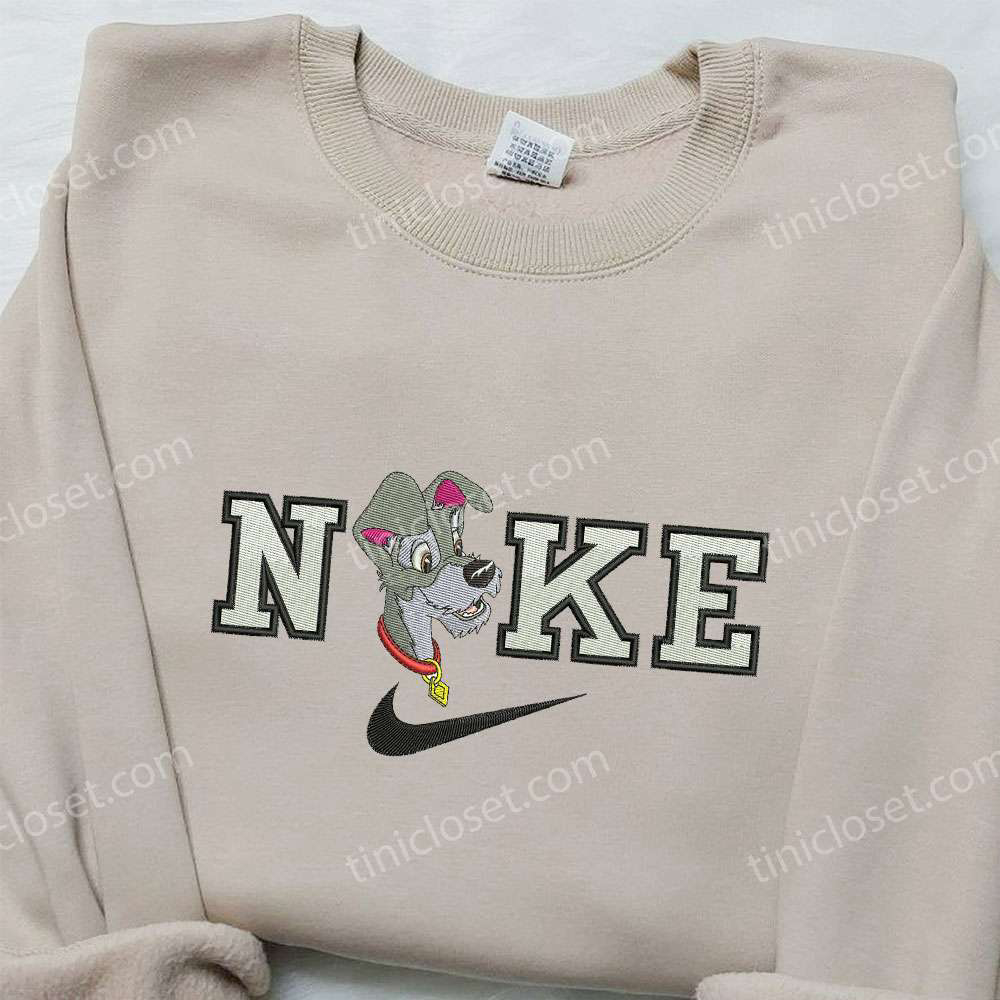 Tramp x Nike Hoodie & Embroidered Shirt: Lady and the Tramp Inspired Nike Apparel