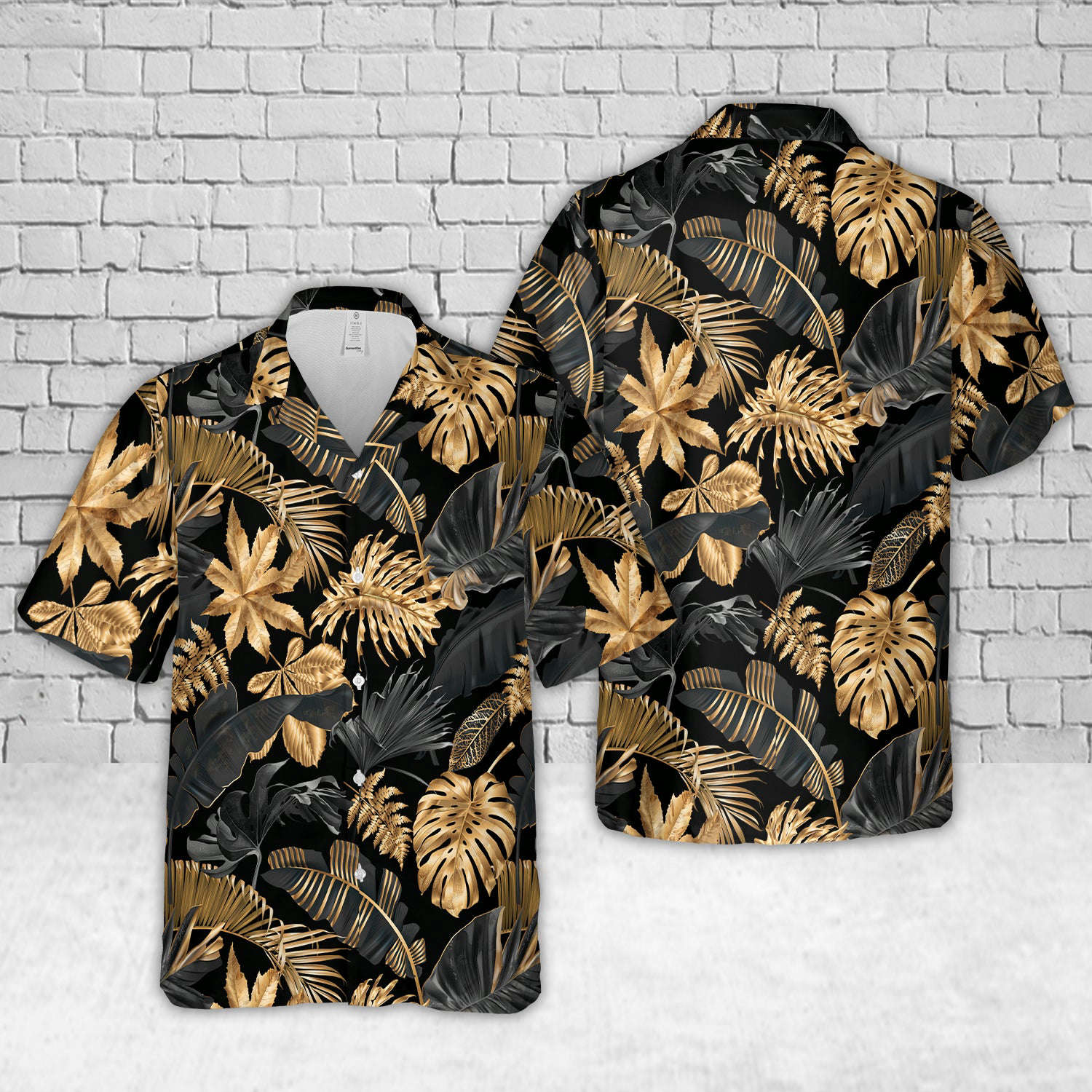 Tropical Leaves Hawaiian Shirt Gift for Men Dad Father Gift for Men Dad Father