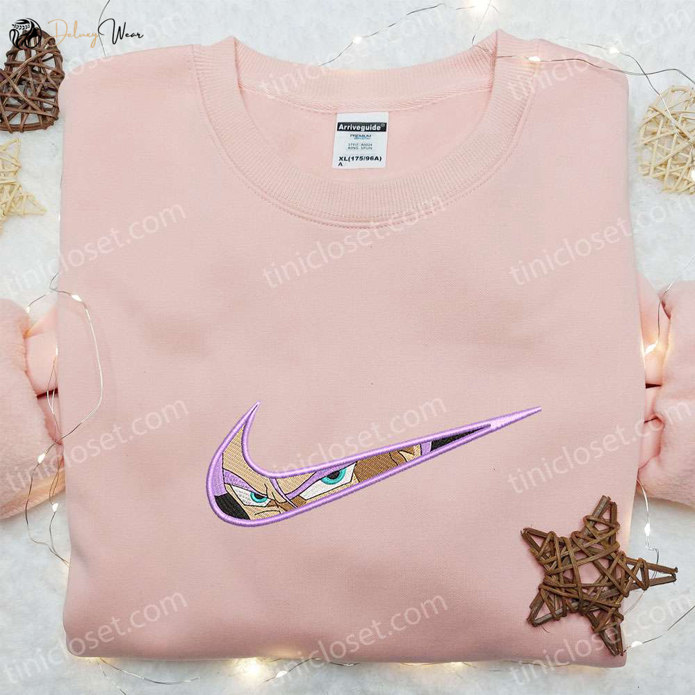 Trunk x Swoosh Anime Embroidered Hoodie – Cool Anime Clothing Perfect Family Gift