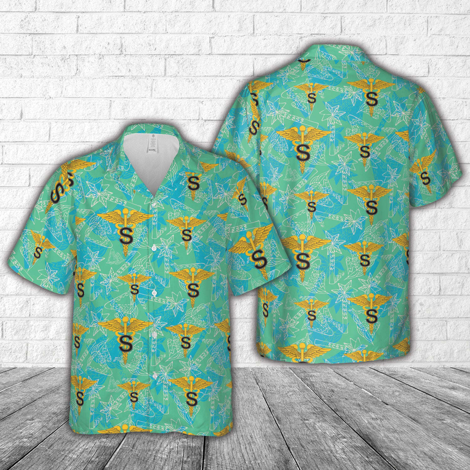 U.S. Army Medical Specialist Corps Branch Hawaiian Shirt Gift for Men Dad Father Gift for Men Dad Father
