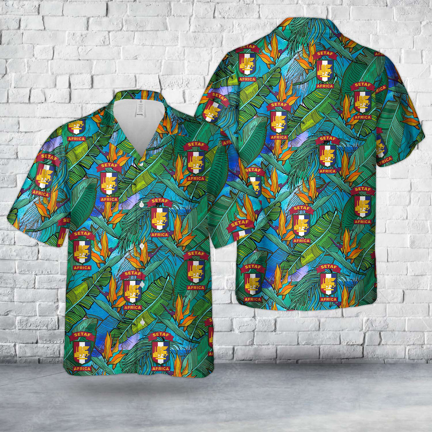 U.S. Army Southern European Task Force, Africa Hawaiian Shirt Gift for Men Dad Father Gift for Men Dad Father