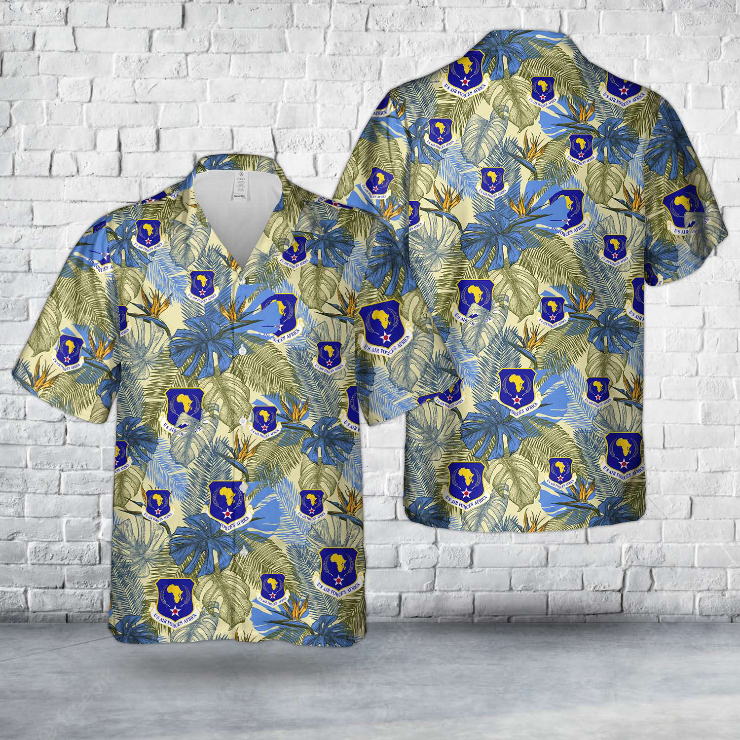 United States Air Forces Africa Hawaiian Shirt Gift for Men Dad Father Gift for Men Dad Father