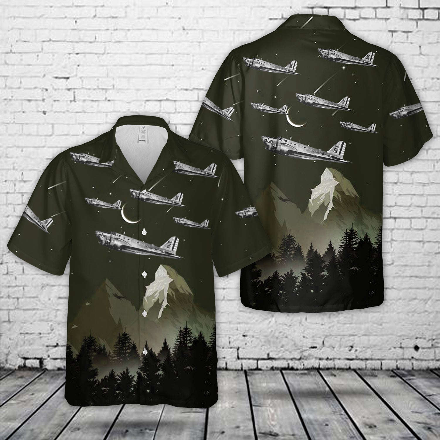 United States Army Air Forces Douglas B-18A Bolo In WW2 Hawaiian Shirt Gift for Men Dad Father Gift for Men Dad Father