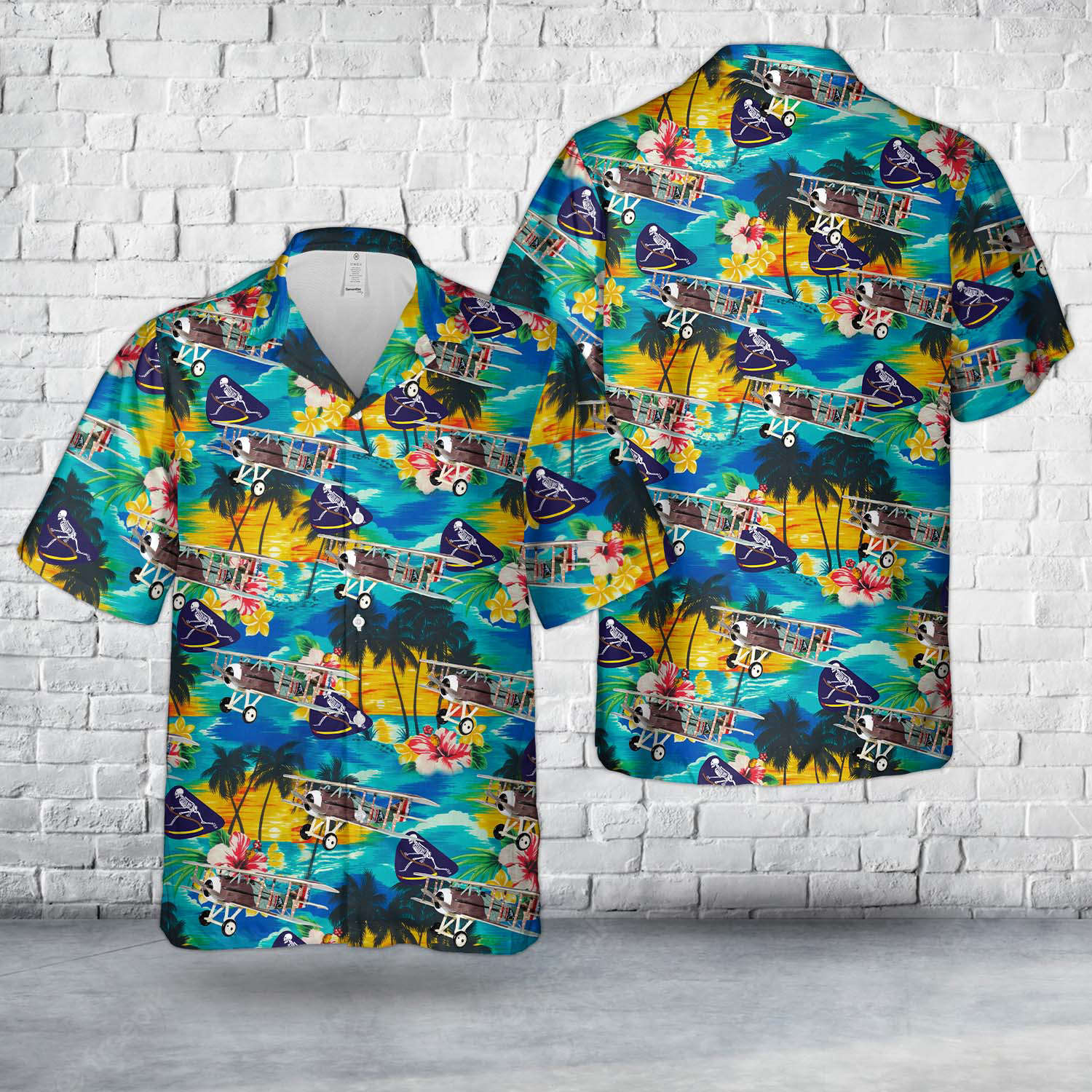 United States Army Air Service 13th Aero Squadron SPAD S.XIII Hawaiian Shirt Gift for Men Dad Father Gift for Men Dad Father
