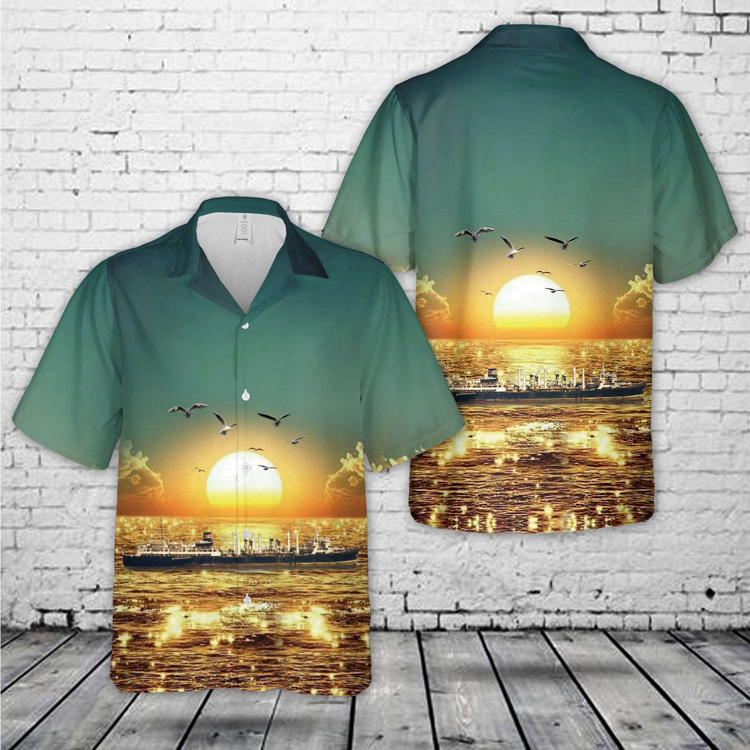 United States Army Corps of Engineers USAV Essayons (1949 ship) Hawaiian Shirt Gift for Men Dad Father Gift for Men Dad Father