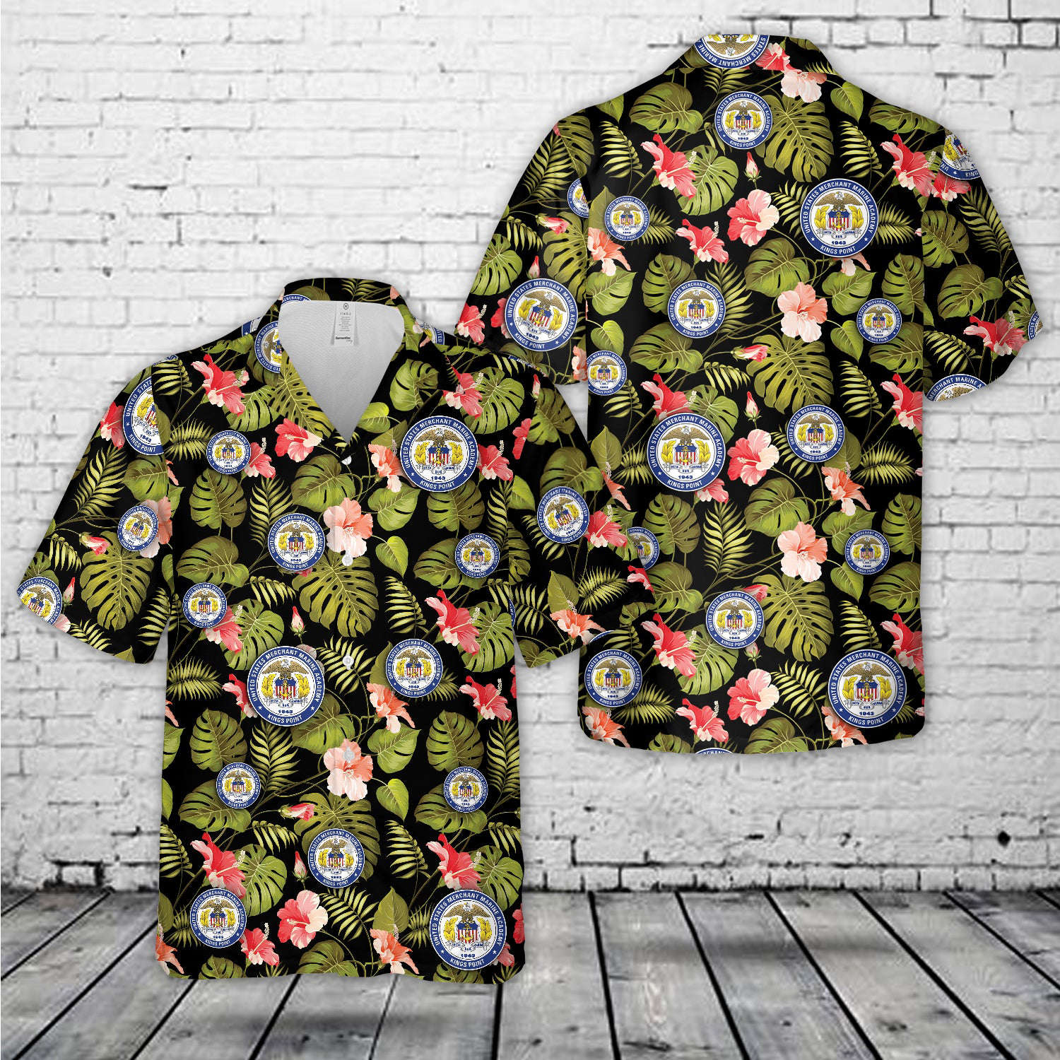 United States Merchant Marine Academy (USMMA or Kings Point) Hawaiian Shirt Gift for Men Dad Father Gift for Men Dad Father