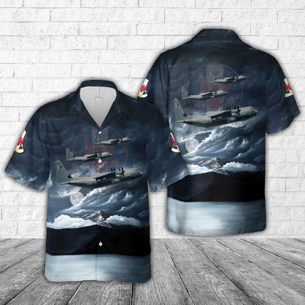 US Air Force 1st Special Operations Squadron MC-130J Commando II Hawaiian Shirt Gift for Men Dad Father Gift for Men Dad Father