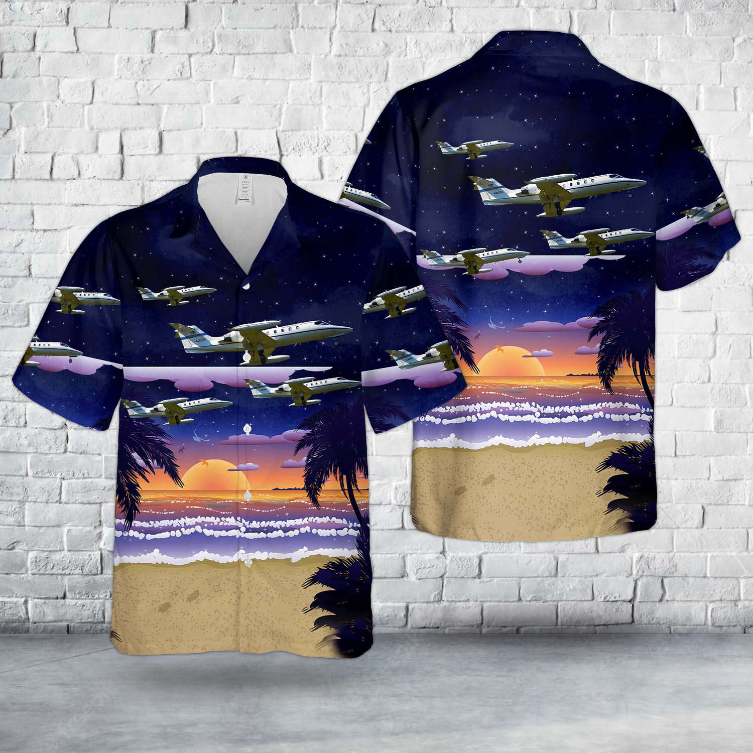 US Air Force C-21A Learjets Hawaiian Shirt Gift for Men Dad Father Gift for Men Dad Father