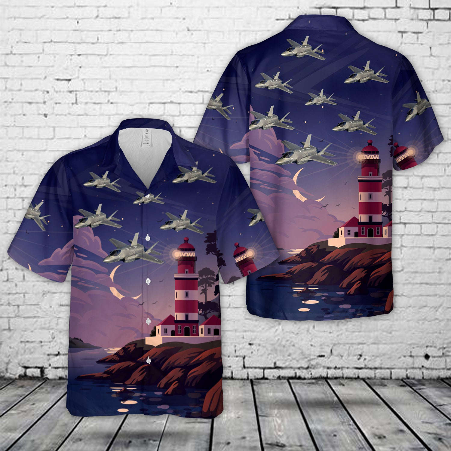 US Air Force F-35A Lightning II Joint Strike Fighter 58th Fighter Squadron, 33rd Fighter Wing Hawaiian Shirt Gift for Men Dad Father Gift for Men Dad Father