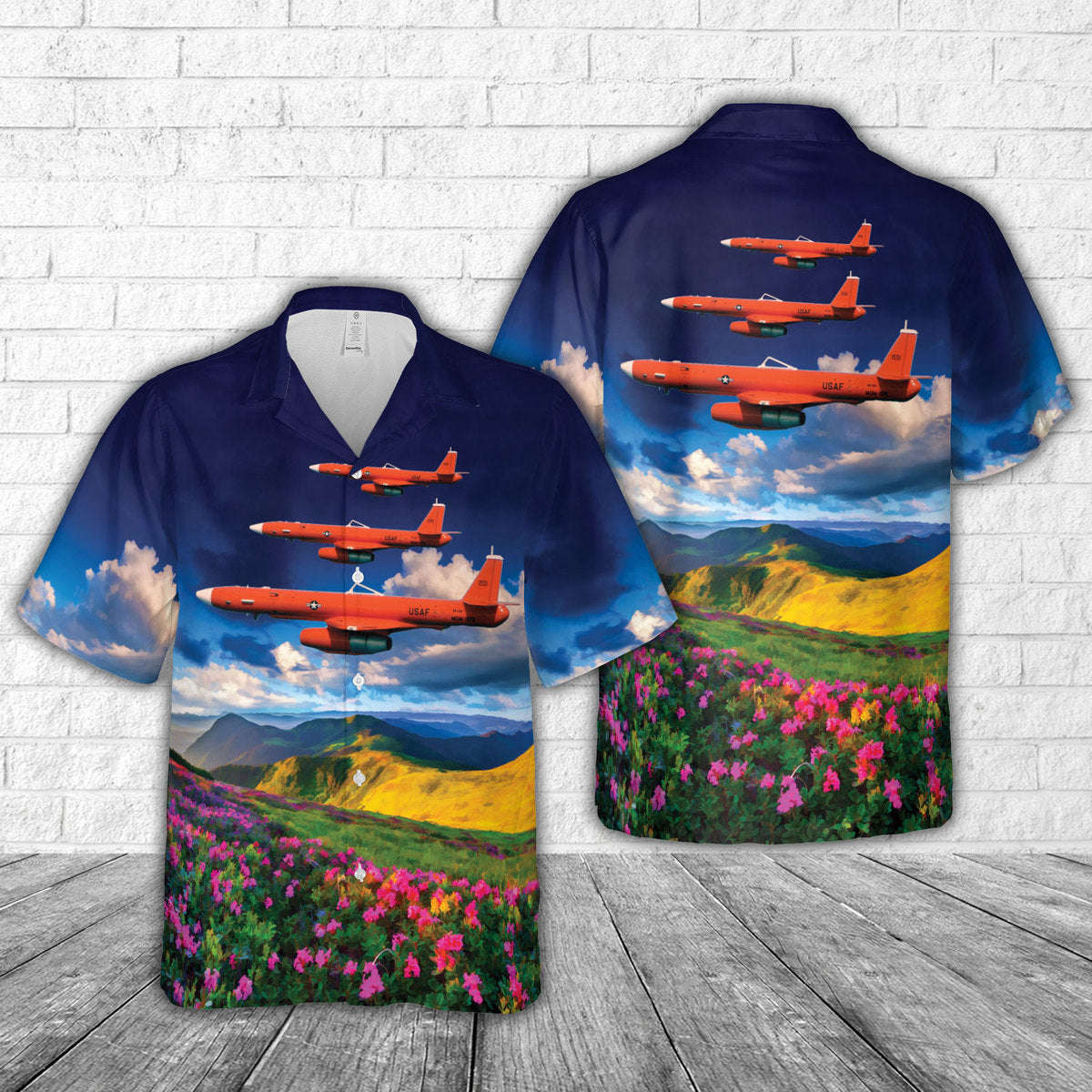 US Air Force MQM-107E Streaker Hawaiian Shirt Gift for Men Dad Father Gift for Men Dad Father