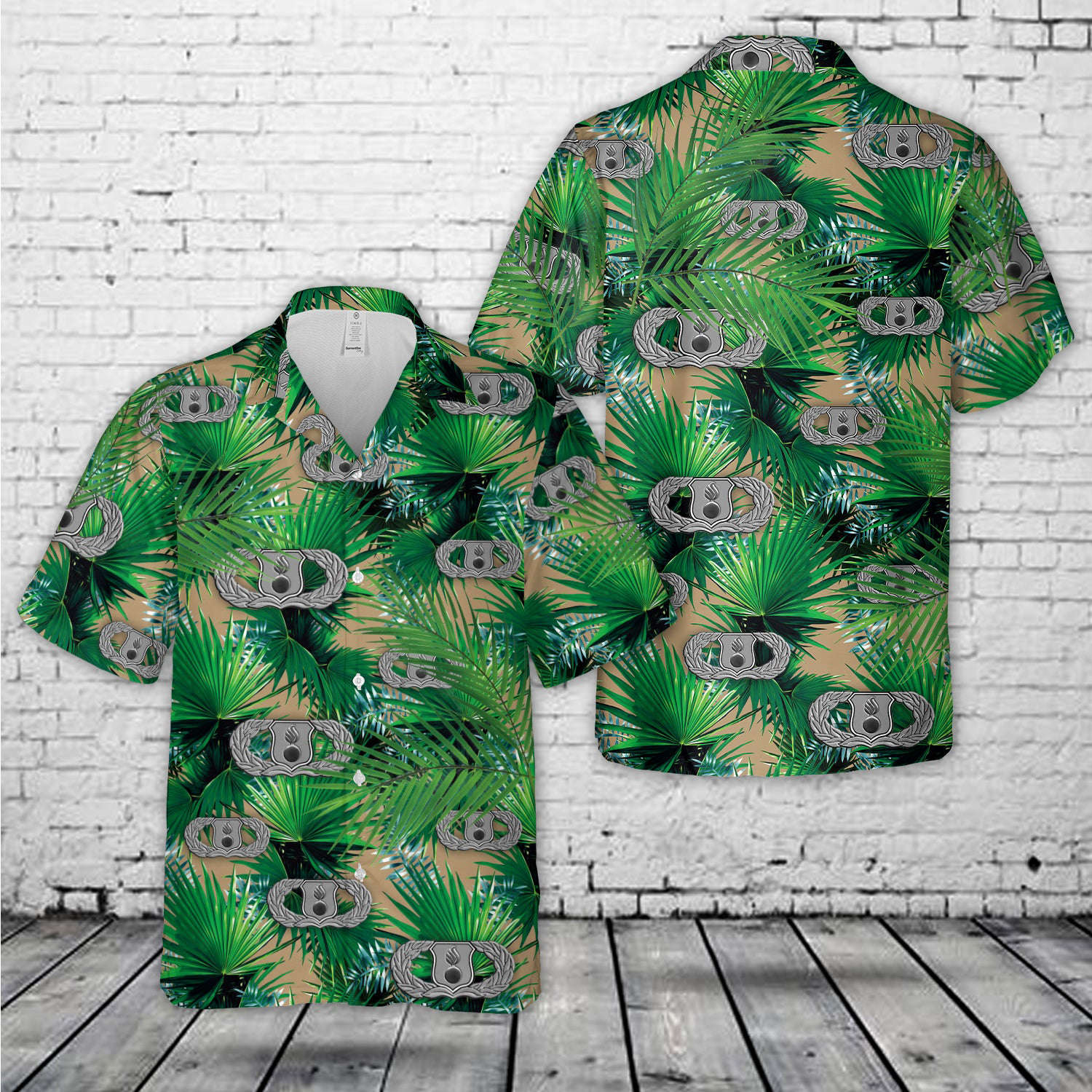 US Air Force Munitions (AMMO) Badge Basic Hawaiian Shirt Gift for Men Dad Father Gift for Men Dad Father