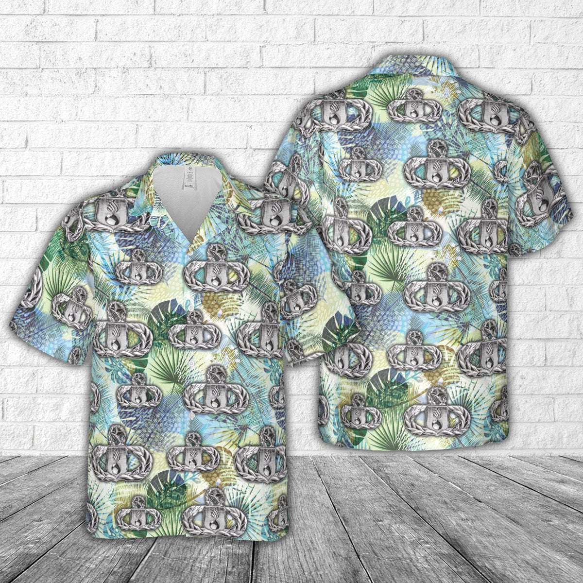 US Air Force Munitions (AMMO) Badge Master Hawaiian Shirt Gift for Men Dad Father Gift for Men Dad Father