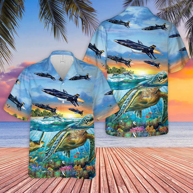 US Air Force North American X-15 Hawaiian Shirt Gift for Men Dad Father Gift for Men Dad Father