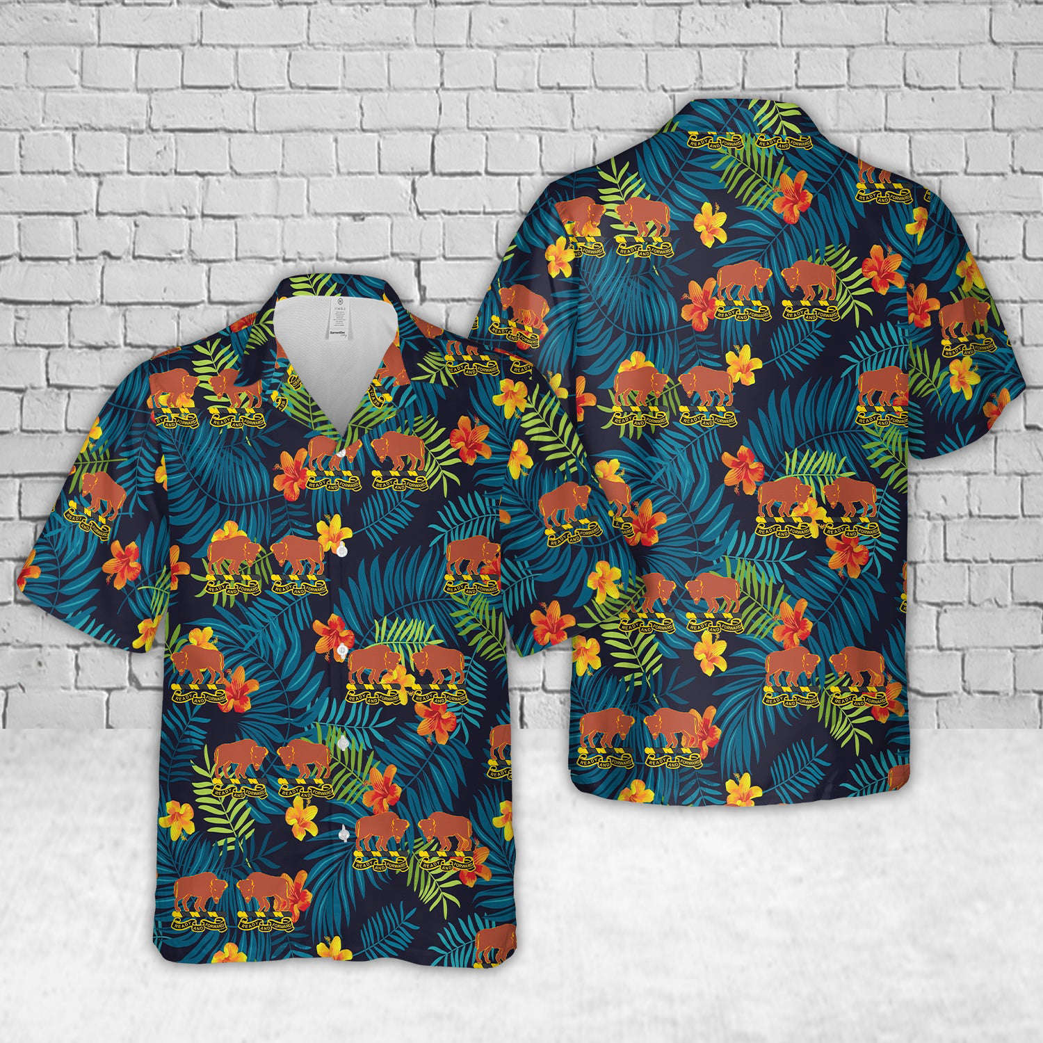 US Army 10th Cavalry Regiment Hawaiian Shirt Gift for Men Dad Father Gift for Men Dad Father