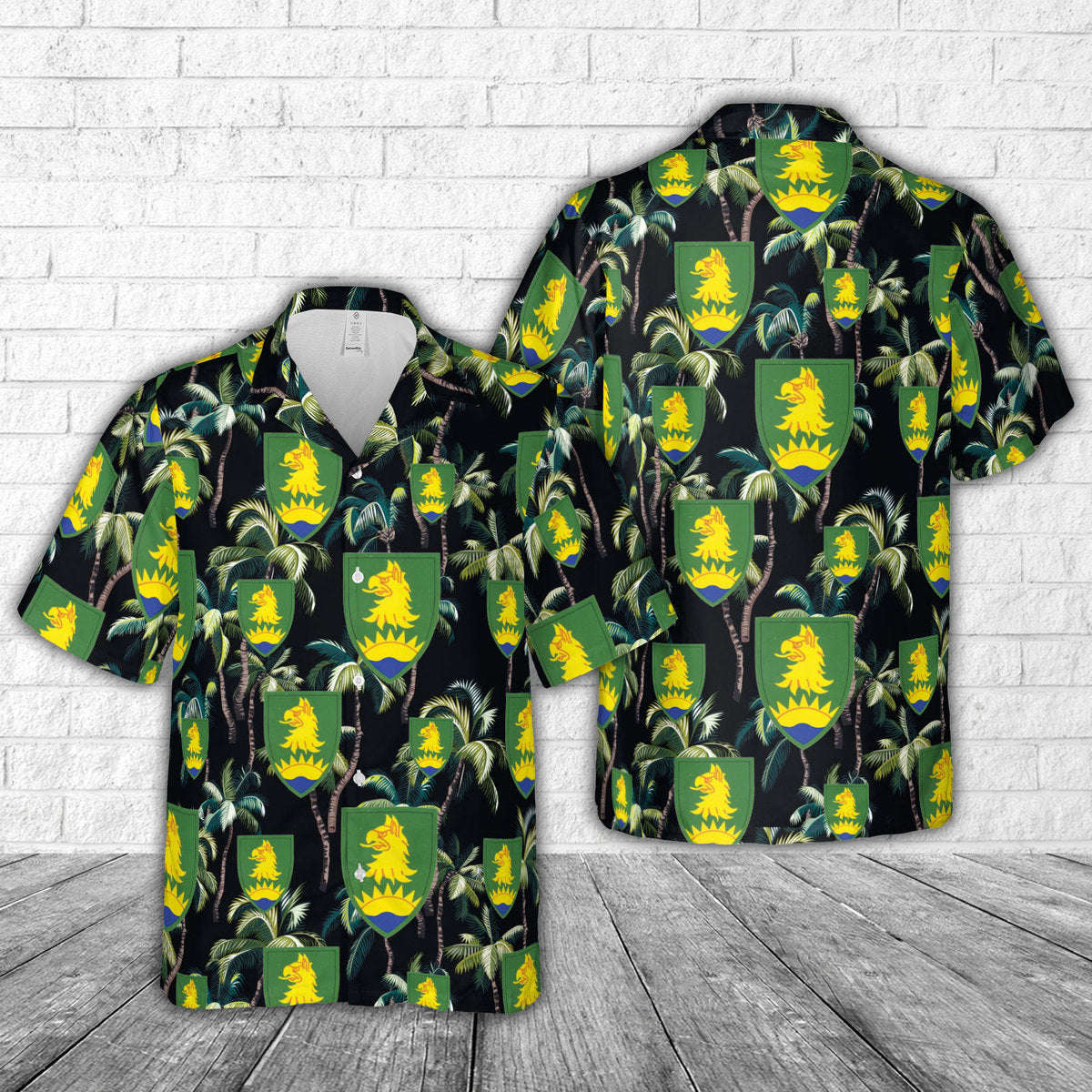 US Army 221st Military Police Brigade Hawaiian Shirt Gift for Men Dad Father Gift for Men Dad Father