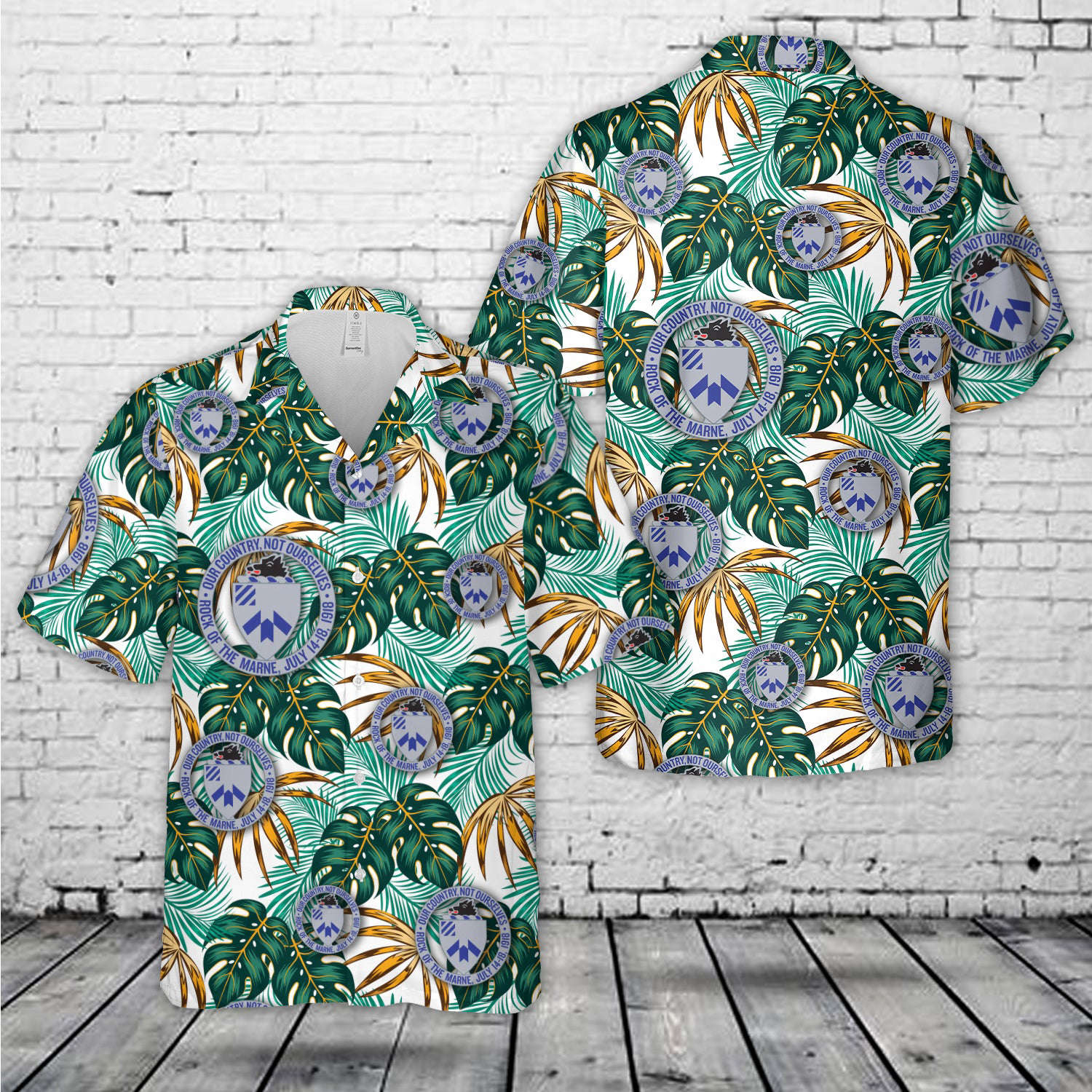 US Army 30th Infantry Regiment Hawaiian Shirt Gift for Men Dad Father Gift for Men Dad Father