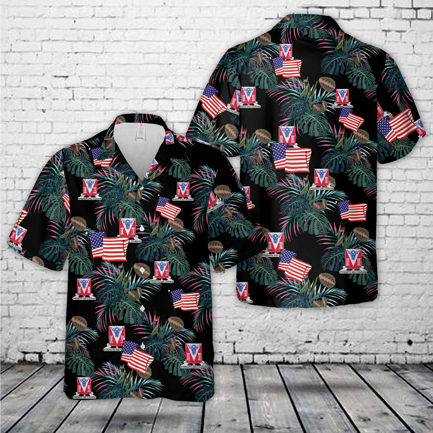 US Army 82nd Brigade Engineer Unit Crest Hawaiian Shirt Gift for Men Dad Father Gift for Men Dad Father
