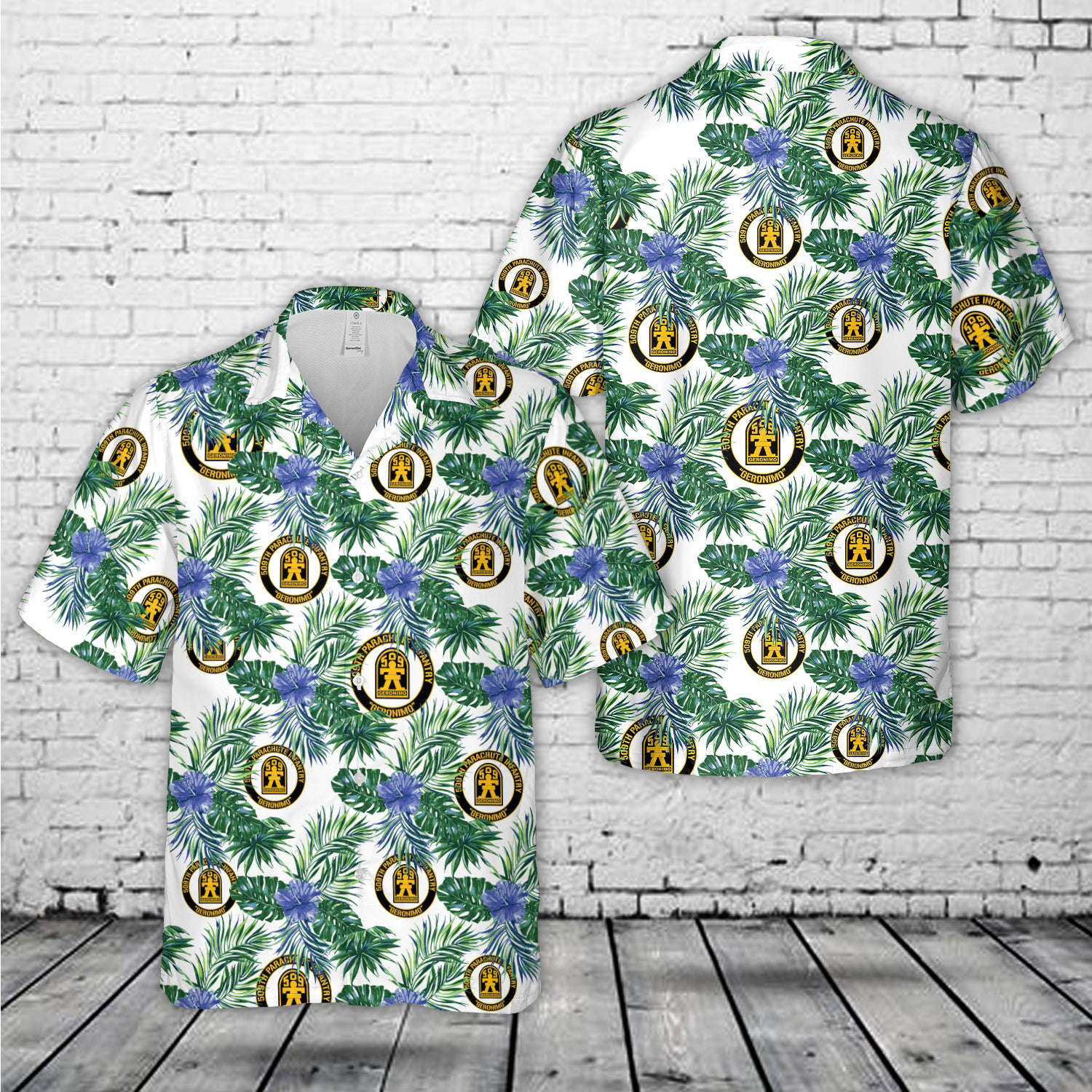 US Army Airborne 509th Parachute Infantry Regiment (509th PIR) Hawaiian Shirt Gift for Men Dad Father Gift for Men Dad Father