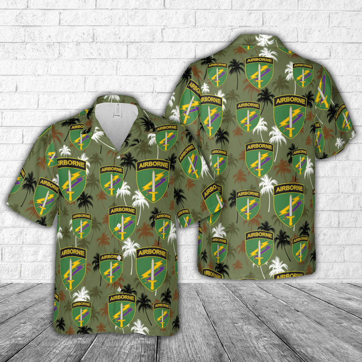 US Army Civil Affairs and Psychological Operations Command (Airborne) Hawaiian Shirt Gift for Men Dad Father Gift for Men Dad Father