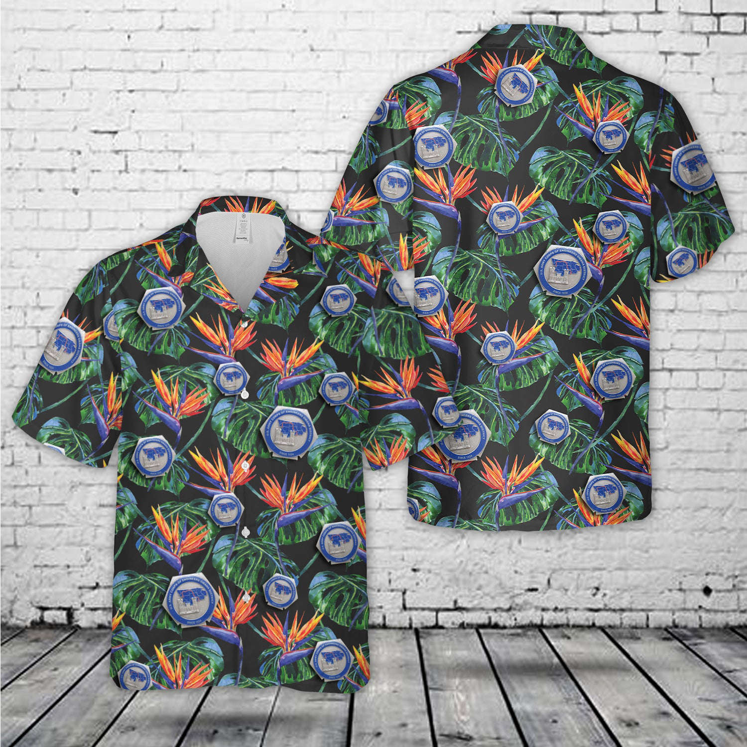 US Army Corps of Engineers Omaha District Since 1934 Hawaiian Shirt Gift for Men Dad Father Gift for Men Dad Father