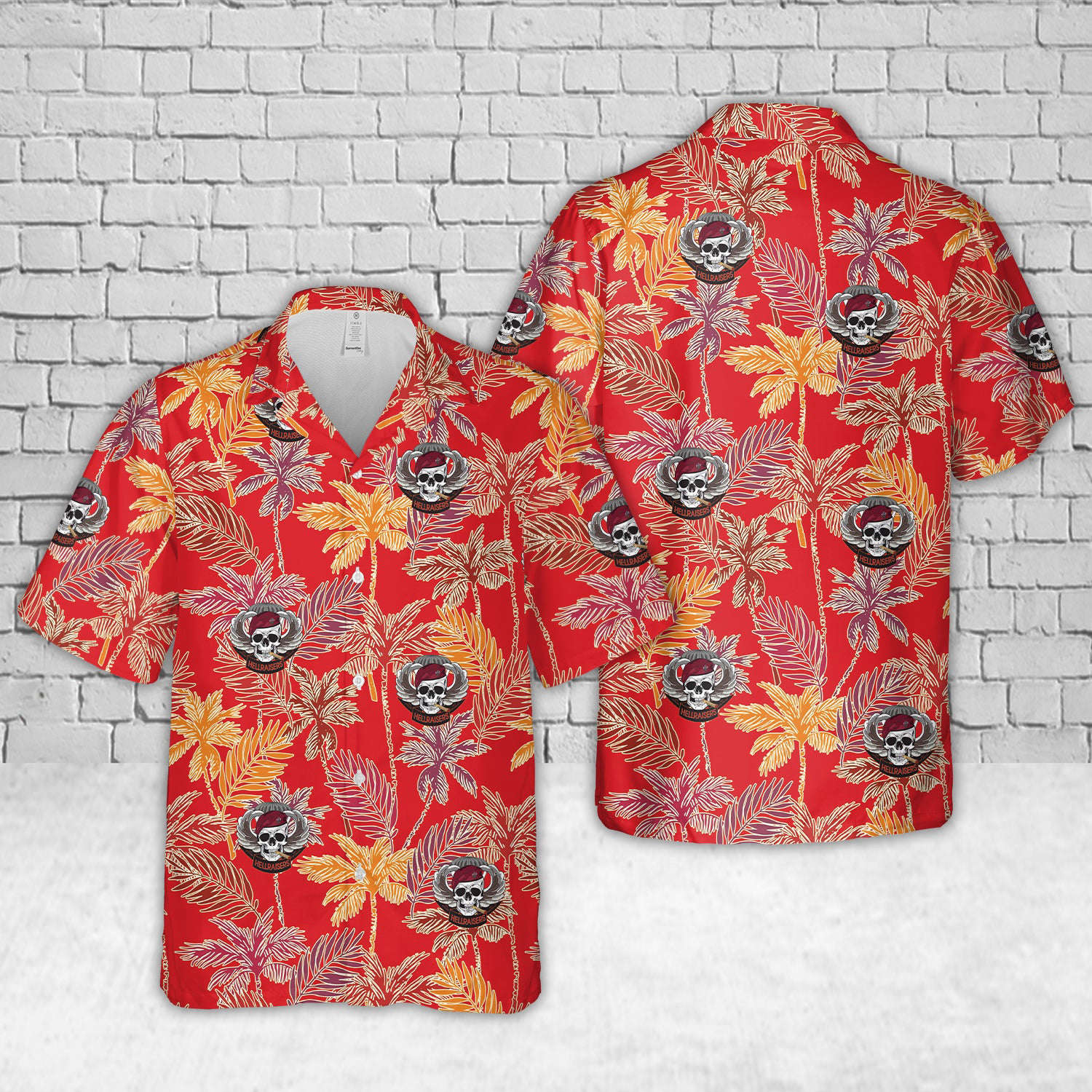 US Army HHC, 307th Brigade Support Battalion Hawaiian Shirt Gift for Men Dad Father Gift for Men Dad Father
